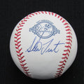Steve Trout Signed/Auto Yankees 100th OML Baseball JSA  186839