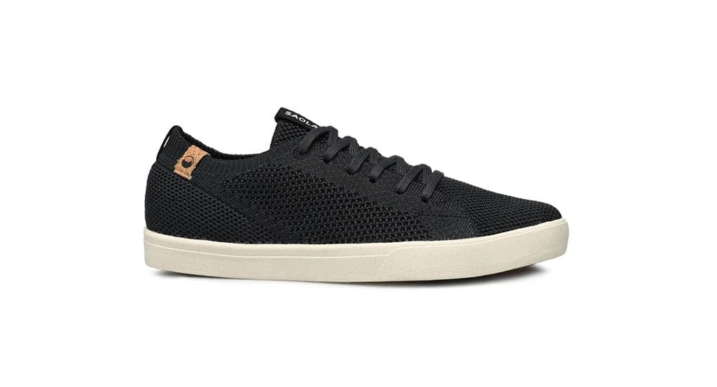 SAOLA Women's Cannon Knit II Black Sneakers