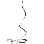 Allure // LED Spiral Decor Floor Lamp