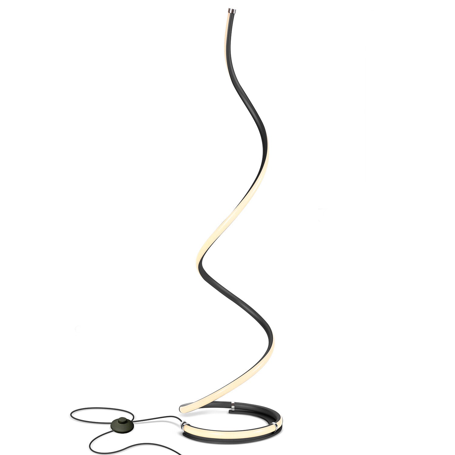 Allure // LED Spiral Decor Floor Lamp