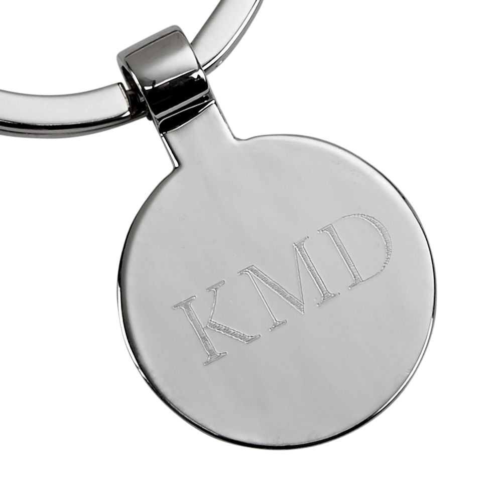Standing Angel Keychain with Engraving Tag, 3.5"