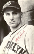 Johnny Babich Dodgers d. 2001 Signed/Autographed 3x5  Photo 177926