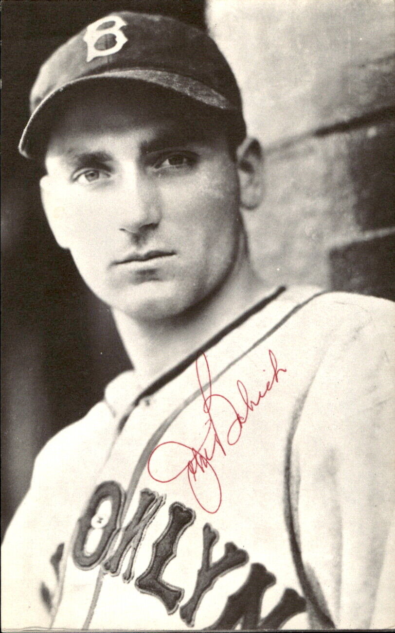 Johnny Babich Dodgers d. 2001 Signed/Autographed 3x5  Photo 177926