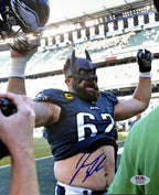 Jason Kelce Signed/Autographed 8x10 Photo Philadelphia Eagles PSA 190043