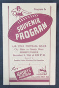 1944 All Star City Stars v County Stars Hershey High School FB Game Program