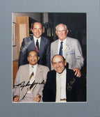 Campanella/Bench/Berra/Lopez HOF'ers Signed/Auto 11x14 Photo PSA/DNA 192184
