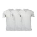 Ultra Soft Sueded V-Neck // White // Pack of 3