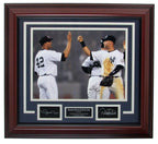 Derek Jeter/ Mariano Rivera Yankees "Core 2" 11x14 Framed Photo w/Laser