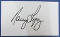 Nancy Lopez LPGA HOF Golf Autographed/Signed 3x5 Index Card 125373