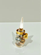 Valentina heart rings set