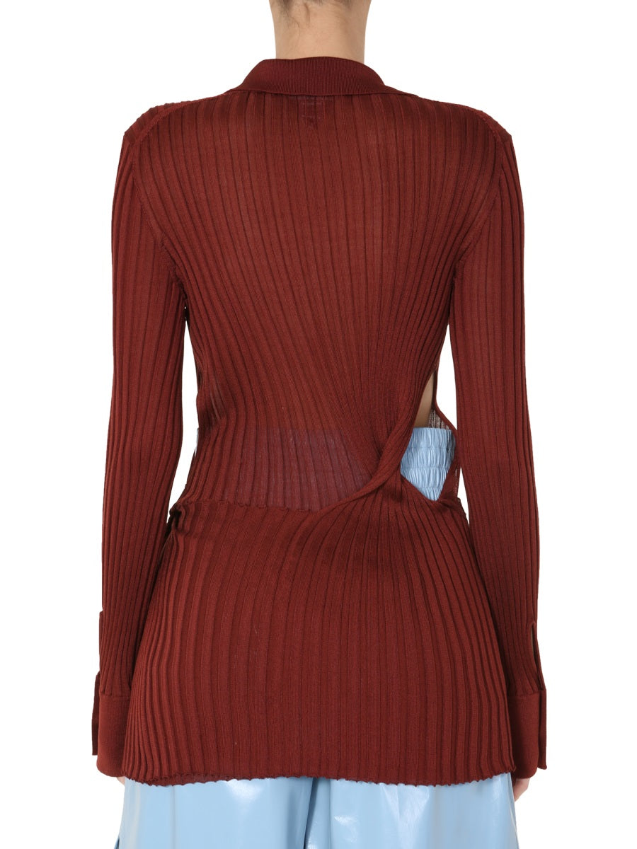 Bottega Veneta Women Ribbed Sweater