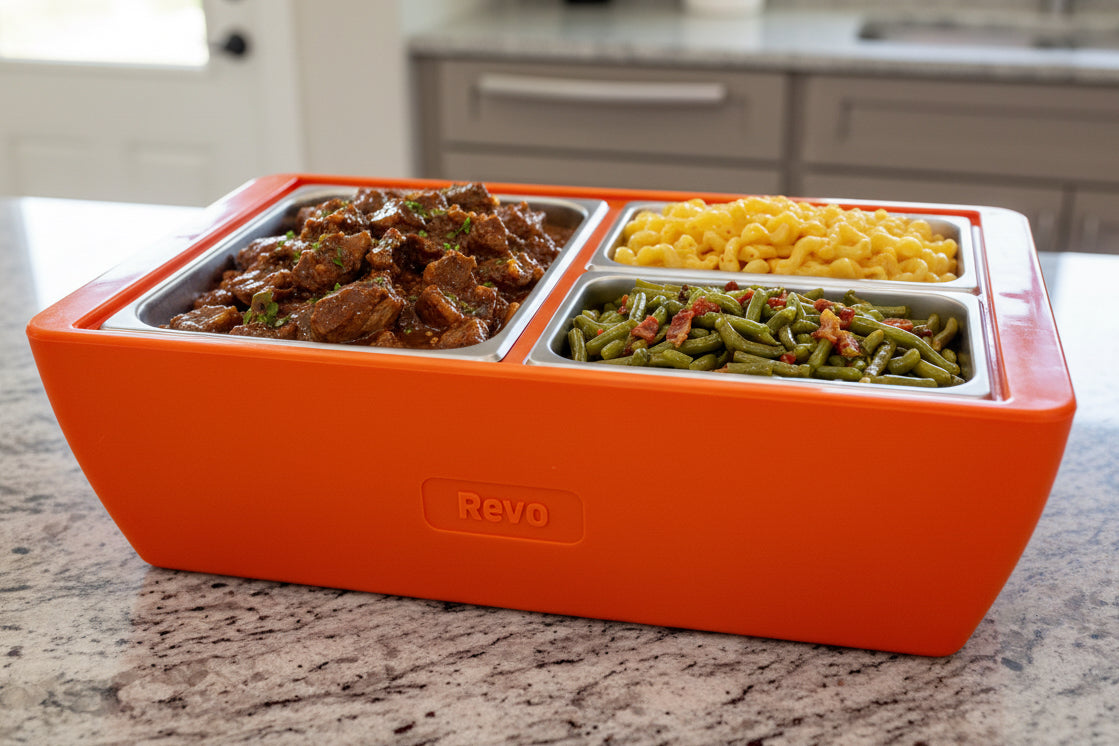 Dubler HEAT Flameless Chafer and Cooler™ | Orange Burst