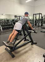 Plate Loaded Chest Supported Adjustable T-Bar Row Machine (New)
