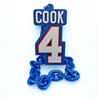 Player 3D Logo EVA Foam Necklace 30 inches – The Perfect Game Day Gift for Fans