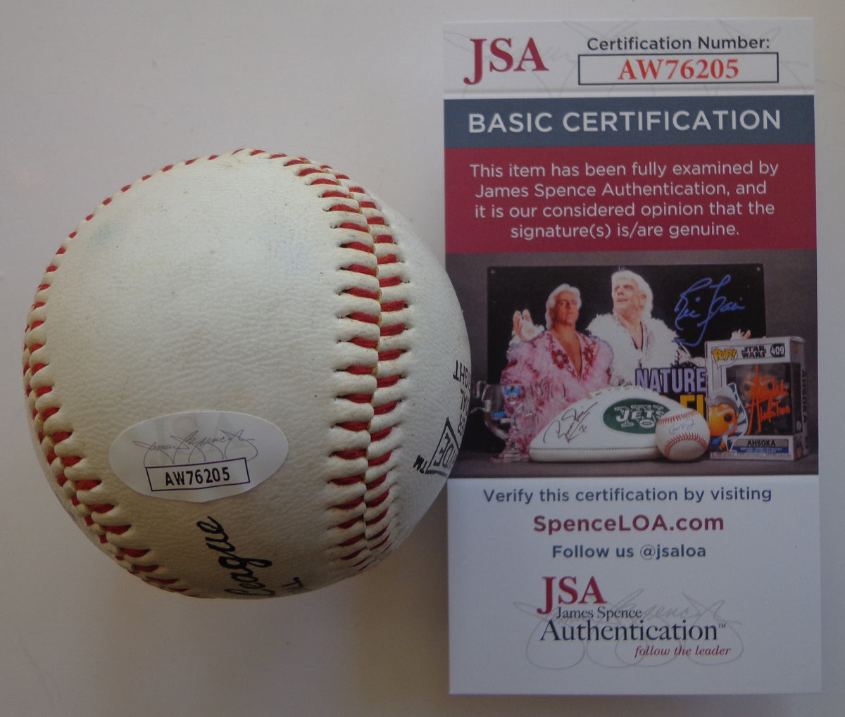 Billy Herman Signed/Autographed Official League Baseball Chicago Cubs JSA 191791