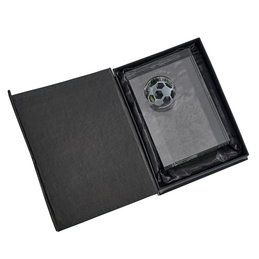 Med Optic Rect Soccer Trophy 6.5x4.25