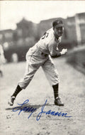 Larry Jansen NY Giants d. 2009 Signed/Autographed 3x5  Photo 178479