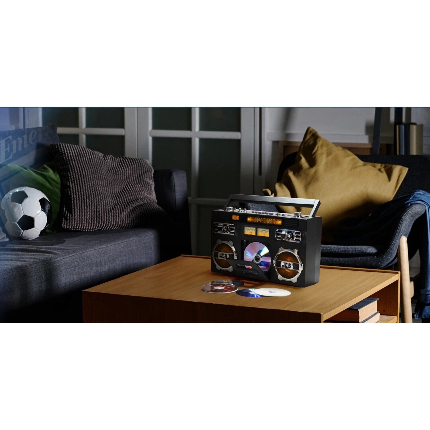 Retro Portable CD Boombox