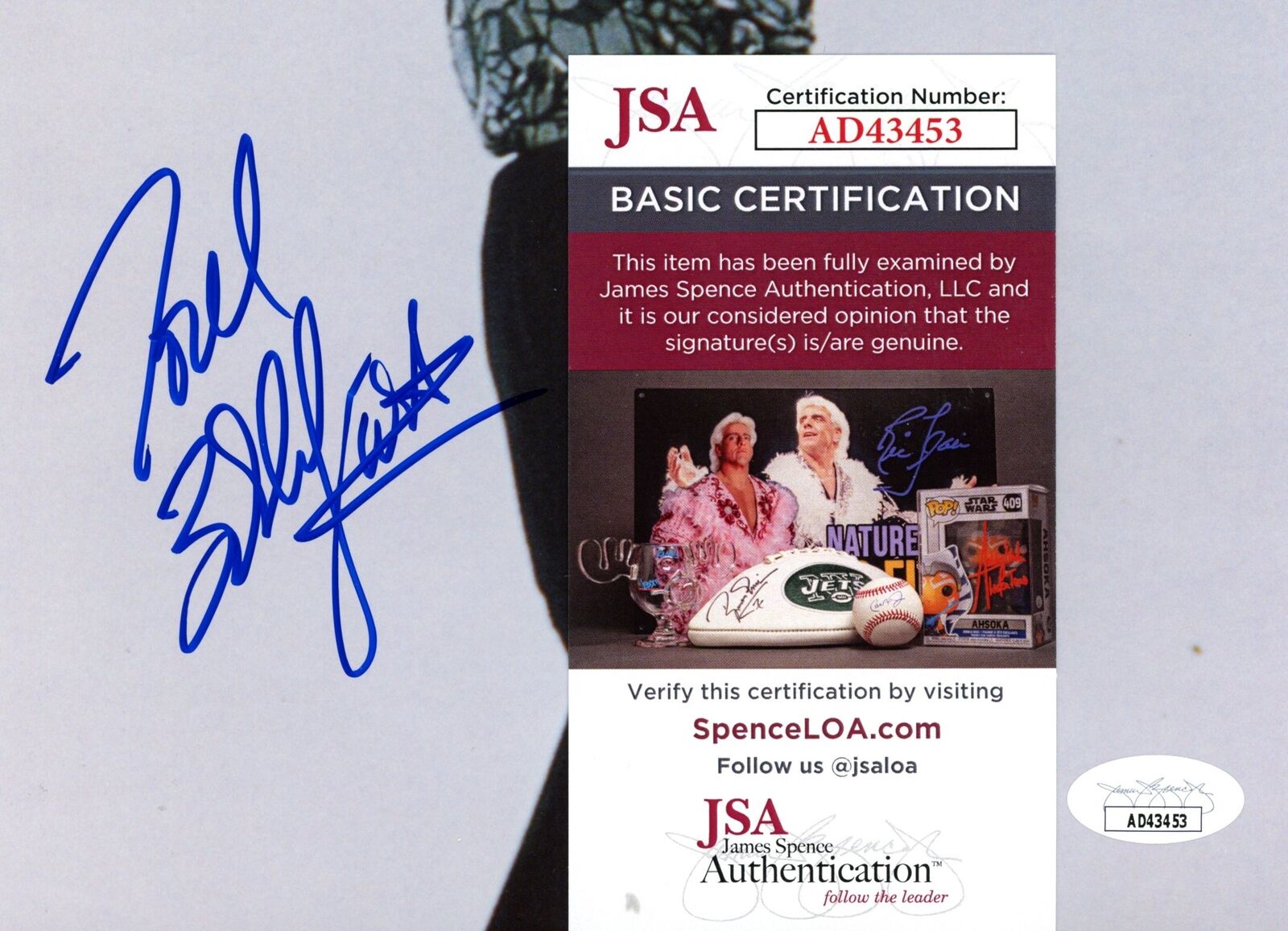 Todd Eldredge Autographed 8x10 Photo Olympic USA Figure Skating JSA