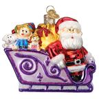 Santa And Friends Ornament
