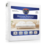 Bed Bug Blocker Water Resistant Zippered Mattress Protector - King Size