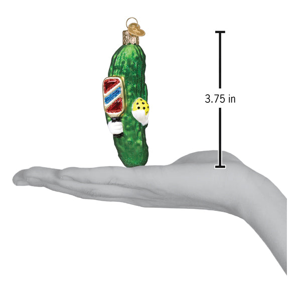 Pickleball Pickle Ornament