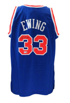 Patrick Ewing HOF Autographed Mitchell & Ness Basketball Jersey Knicks Beckett