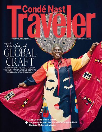 Conde Nast Traveler magazine cover