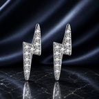 925 Sterling Silver Earrings with Pavé Setting CZ for Women