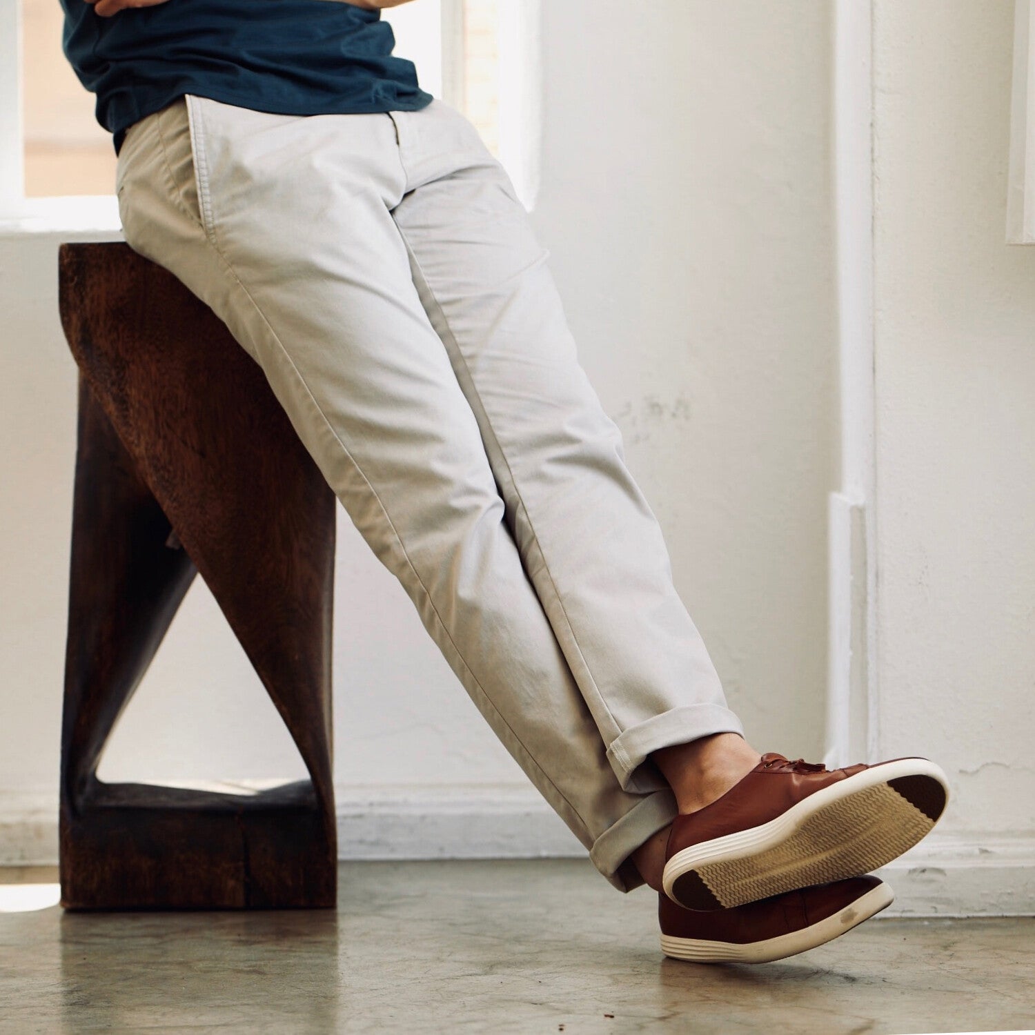 Feel Good Chinos // Light Khaki