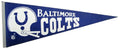 Early 1970's Baltimore Colts 30" 1 Bar Helmet Felt Pennant 163038