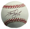 Jonny Gomes Autographed OML Baseball Tampa Bay Rays JSA