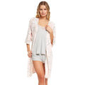 Flora by Flora Nikrooz Velour Robe & Pajama Set