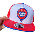 Charms Blow Pop Snapback Hat Trucker Skater Cap BlowPop Lollipop Bubble Gum