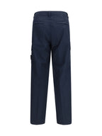 Cotton Pants Navy Blue