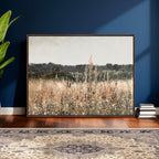 Rustic Field Landscape Wall Art Print, Giclee Canvas Wall Art
