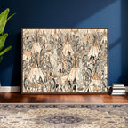 Native American Indian Wall Art Canvas Print