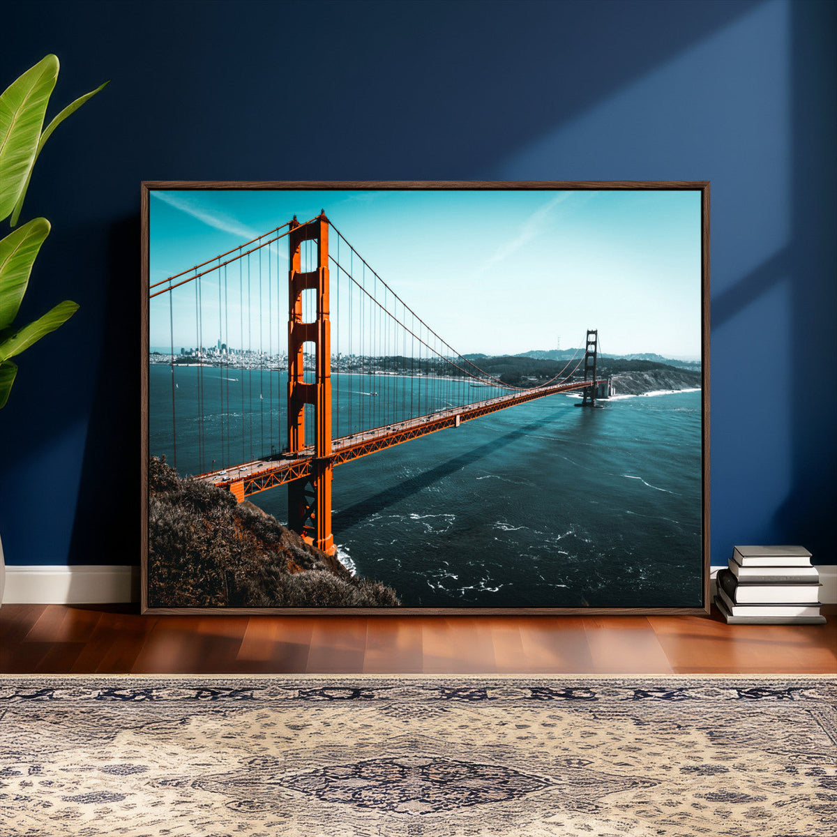 Golden Gate Bridge Wall Art Canvas Print | San Francisco Landmark Photography