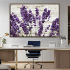 Lavender Herb Wall Art Canvas Print