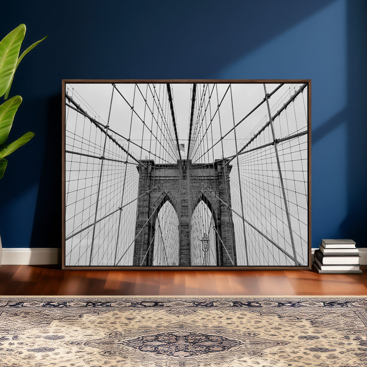 Large Brooklyn Bridge Wall Art Canvas Print