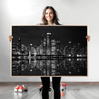 Chicago Wall Art Canvas Print