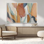 Boho Wall Art Canvas Print Set, Watercolor Boho Wall Art