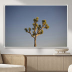 Joshua Tree Wall Art Canvas Print, Framed Southwestern Desert Landscape