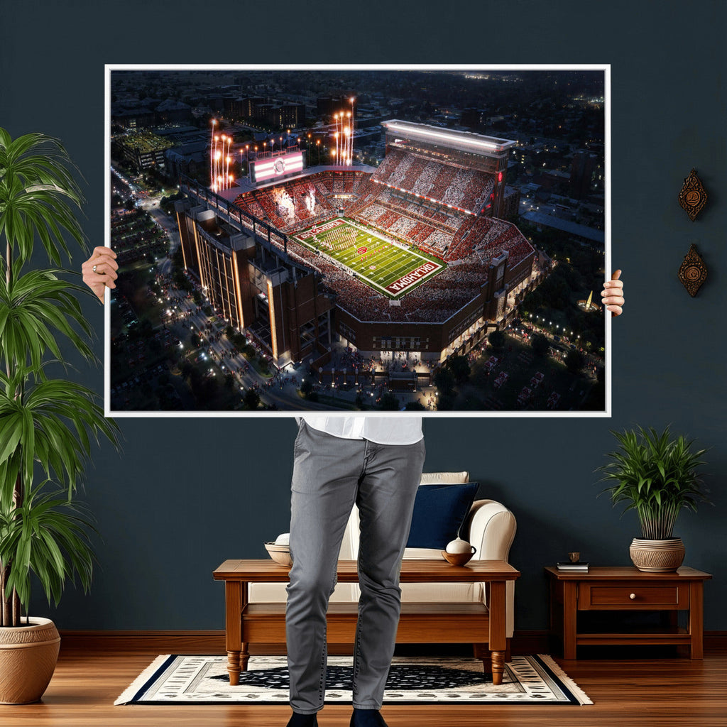 Oklahoma Memorial Stadium, Gaylord Memorial Stadium Wall Art