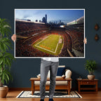 Chicago Bears Soldier Field Canvas Wall Art, NFL Stadium Panorama