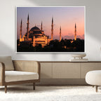 Wall Art Turkey Istanbul Skyline Canvas Print