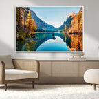 Fantastic Autumn Panorama Wall Art Canvas Print