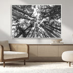 Trees Contemporary Art Canvas Print