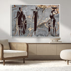 African American Wall Art | Elegant African Women Canvas Print