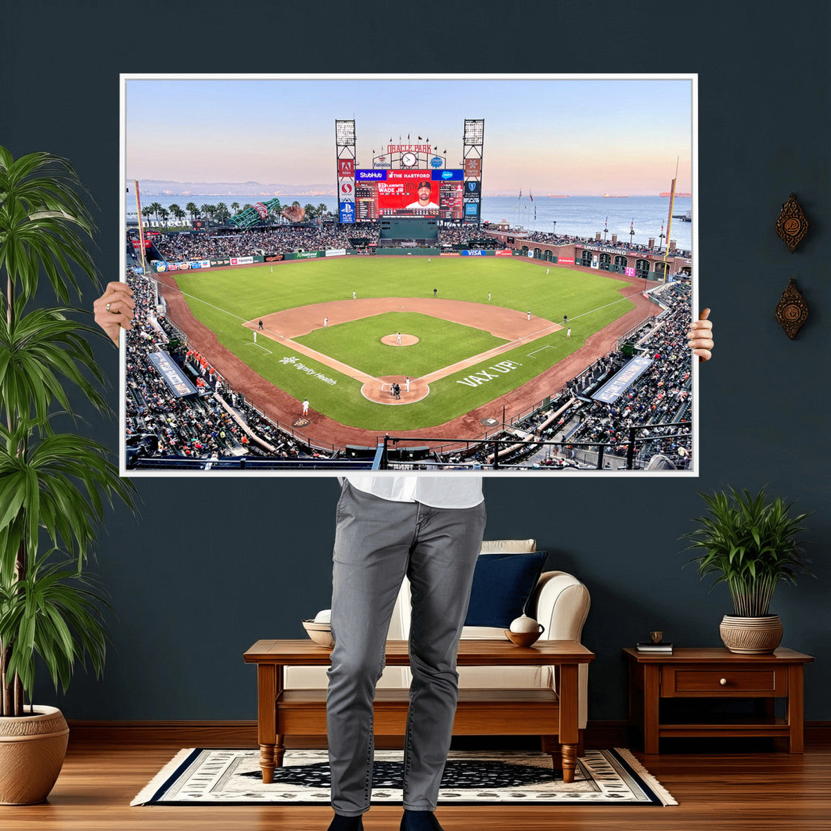 San Francisco Giants Baseball Team Print, Oracle Park
